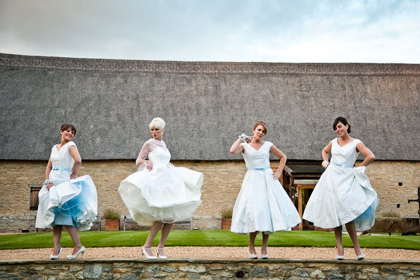 Tythe-Barn-Bicester-Bride-Bridesmaids