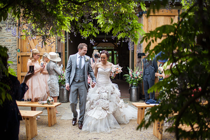 Tythe-Barn-Bicester-Happy-Bride-Groom
