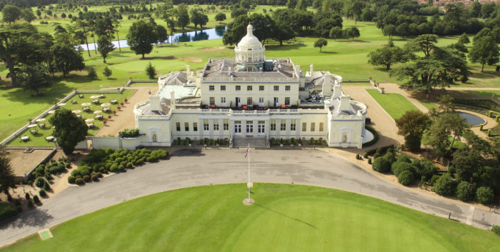 Stoke park aeriel view