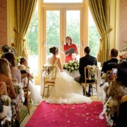 Stoke Park Wedding Ceremony Room