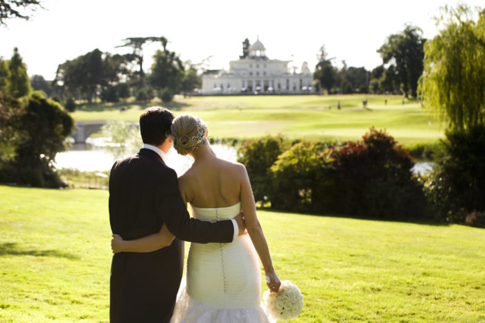 Stoke Park Bride and Groom