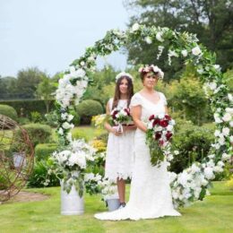 Lily and Rose Wedding Flowers