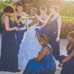 Aphrodite et Cupidon wedding couple