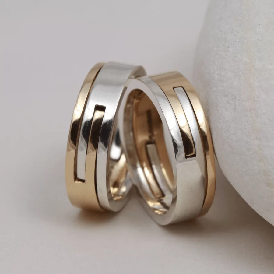 Jacqueline & Edward wedding rings
