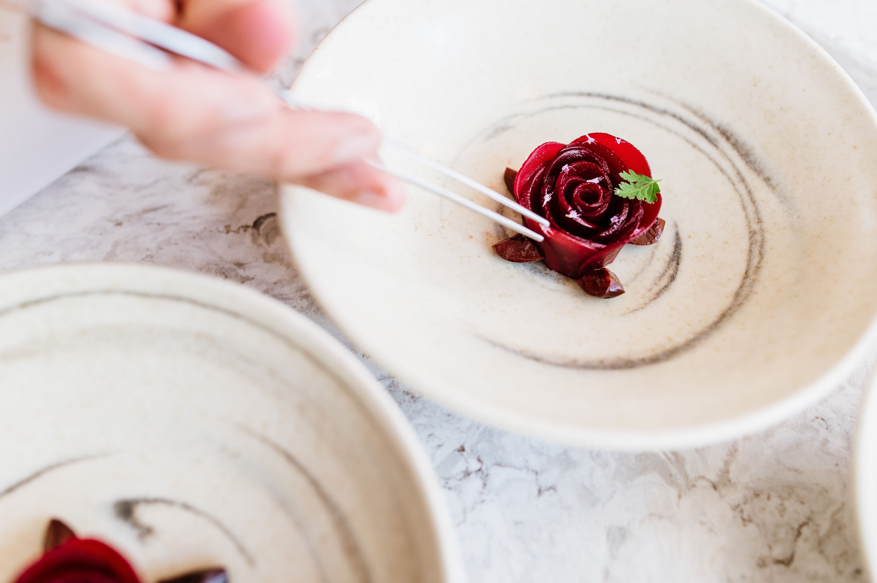 Foray catering wedding dish