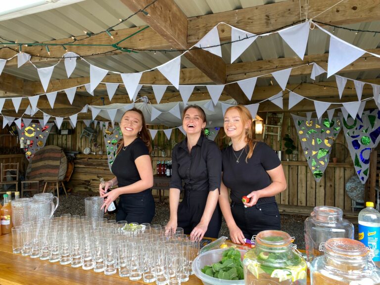 Serve wedding events staff