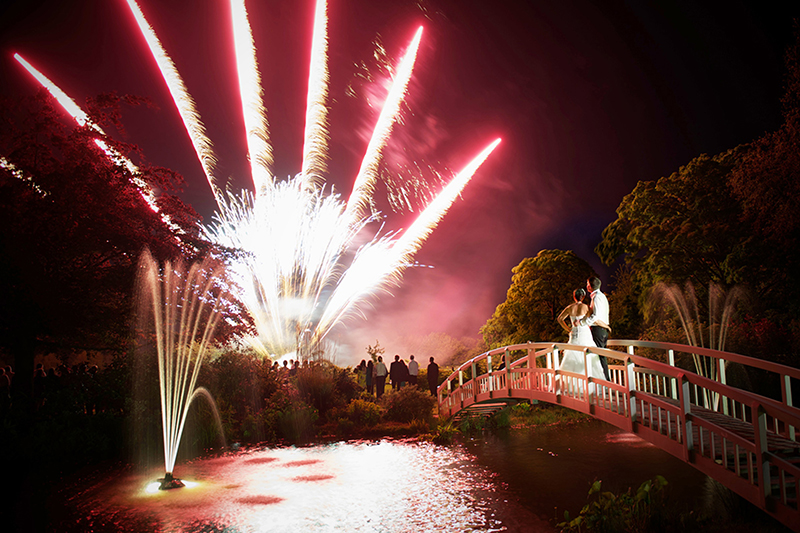 The Fennes Wedding Bocking fireworks small1