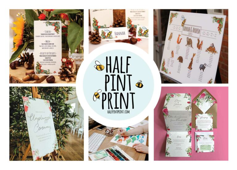 Half Pint Print Wedding Stationery 768x552
