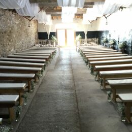 Harelaw Farm Wedding Interior