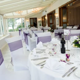 Normanton Park Hotel Wedding Setting 260x260