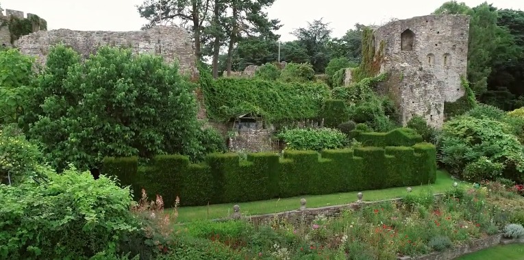 Grounds Usk Castle