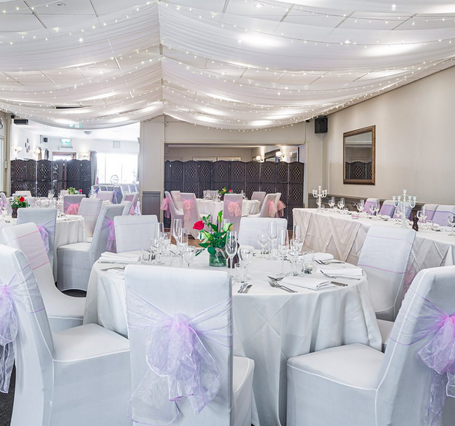 Reception Setting feathershotelhelmsley