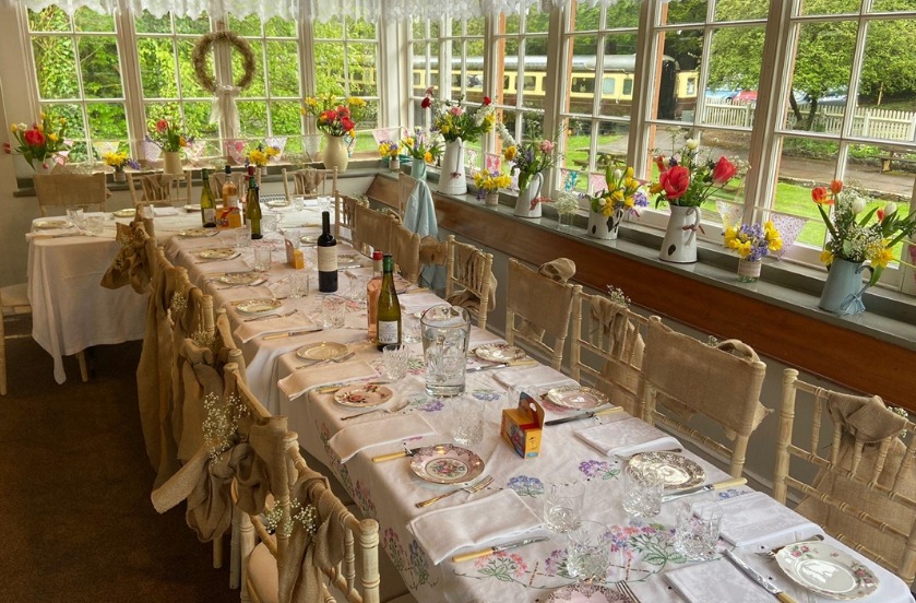 Reception Weddings at Old Station Tintern
