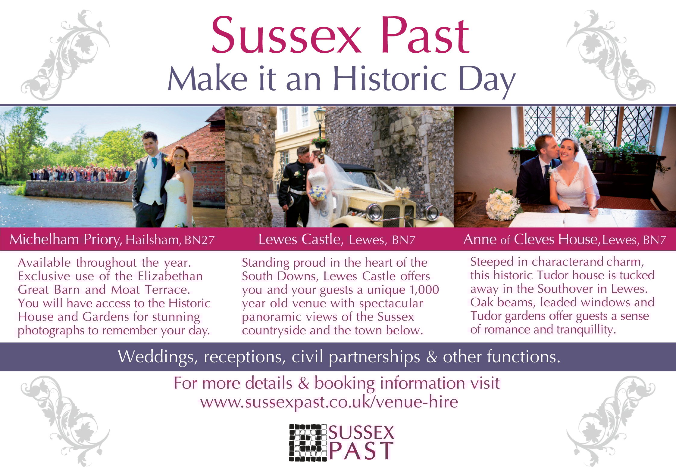 Sussex Past wedding venues