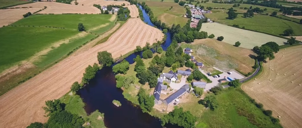 Rivercatcher Ariel View Wedding Venue Denbighshire