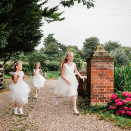 Kent Wedding Solton Manor Flower Girls 260x260