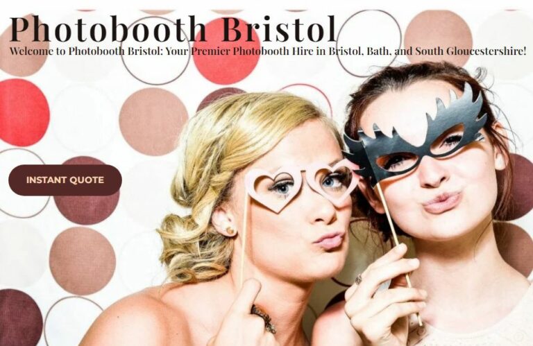 Photo Booth Bristol wedding entertainment