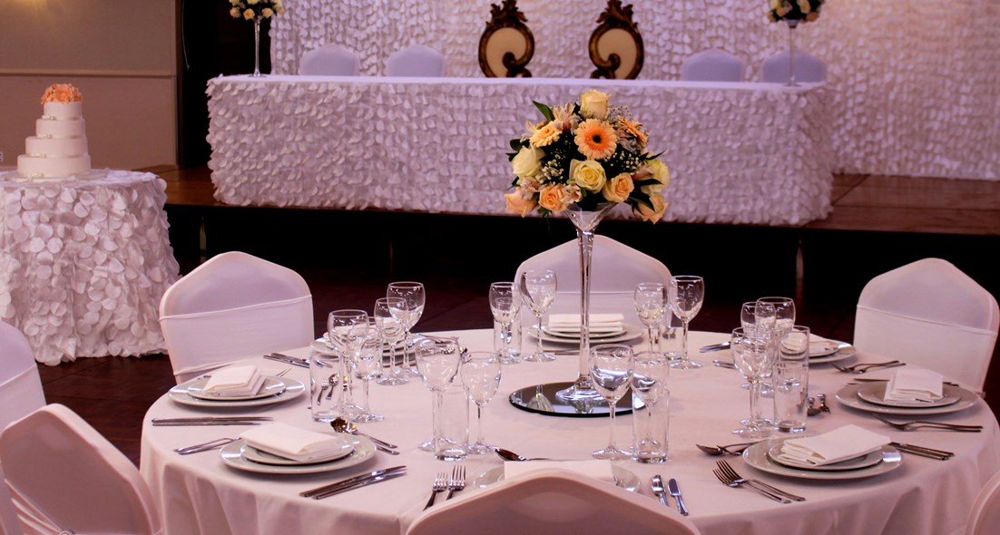 The Auction House wedding reception