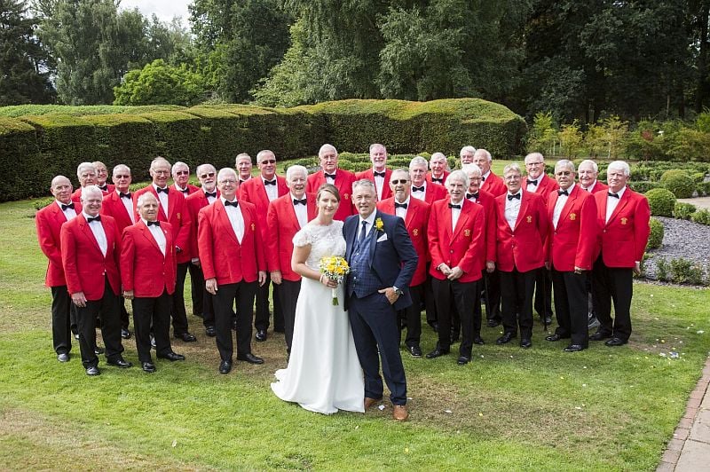kidderminster male choir weddings 09