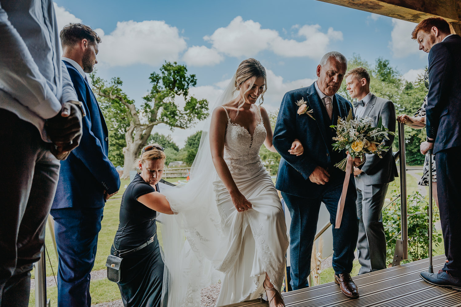 Helping Bride