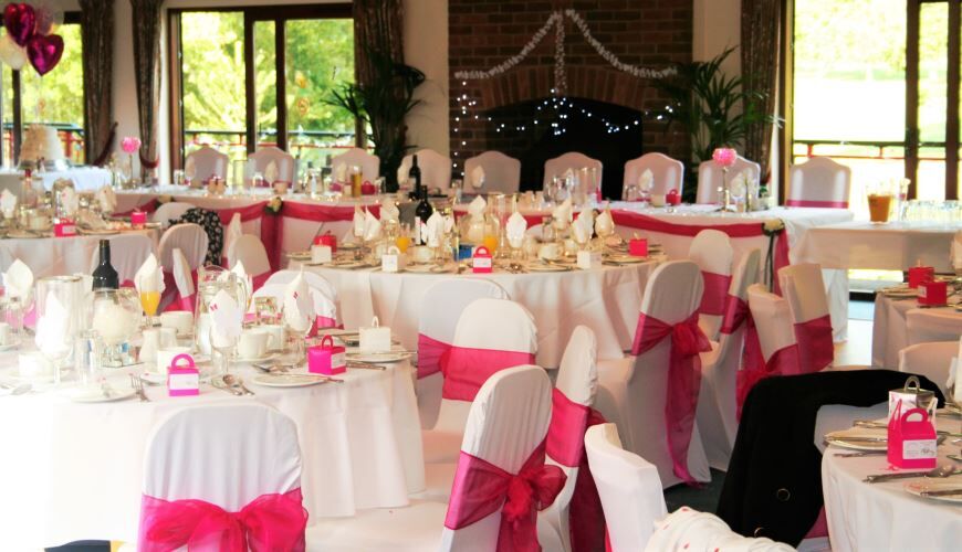 Leighton Buzzard Golf Club wedding reception