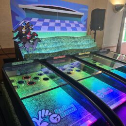 Roll A Ball wedding game hire