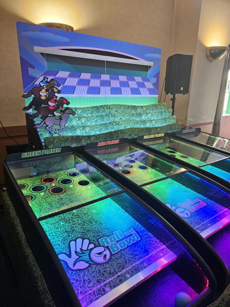 Roll A Ball wedding game hire