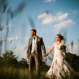 Broom Hall Hotel Bride and Groom