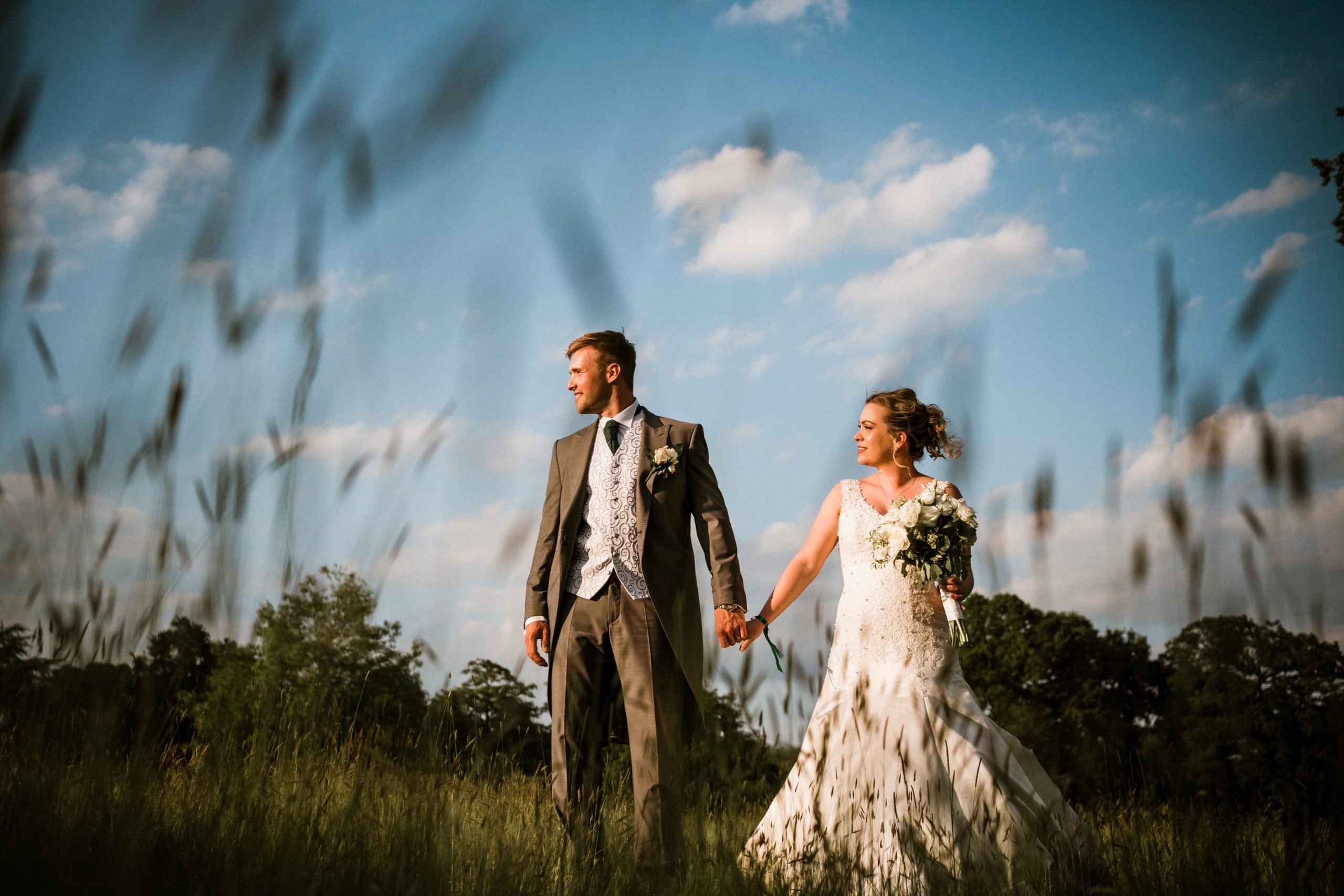 Broom Hall Hotel Bride and Groom