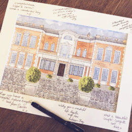 LIVE WEDDING ILLUSTRATOR - Catherine Davis Designs