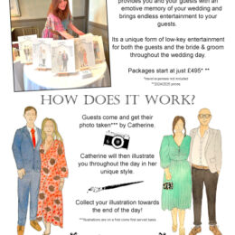 LIVE WEDDING ILLUSTRATOR - Catherine Davis Designs