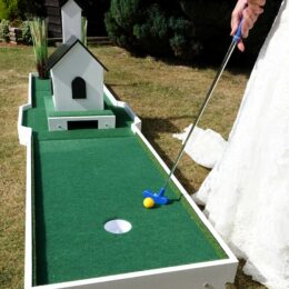 Putt Putt Golf wedding entertainment