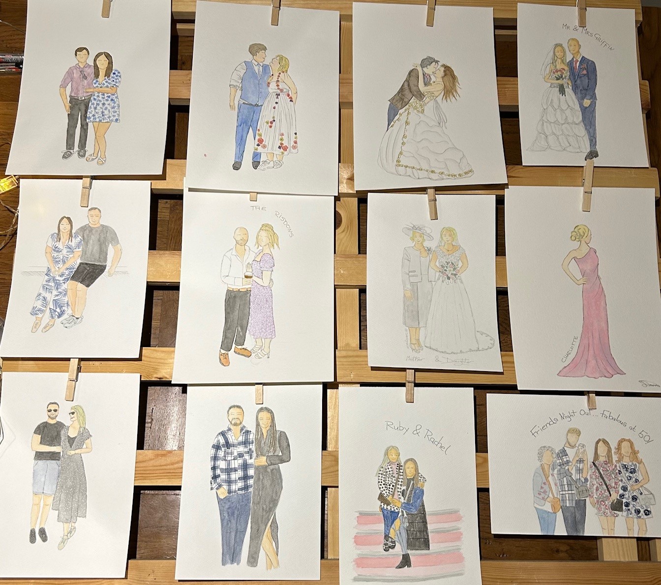 mixed illustrations