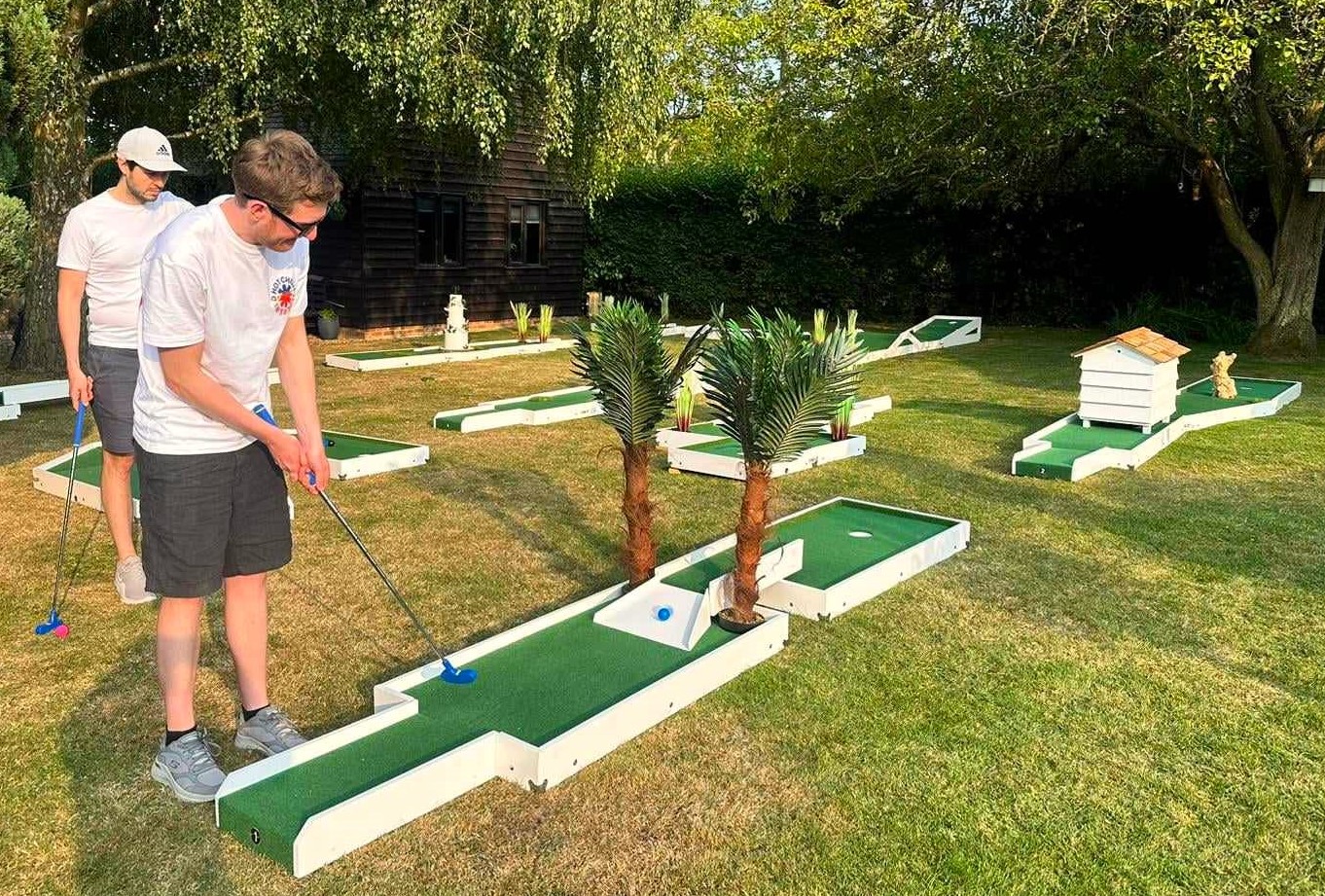 Putt Putt Golf wedding games