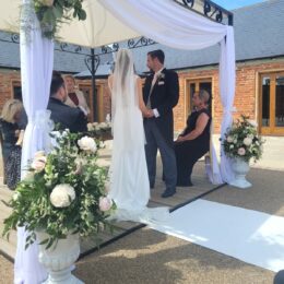Apton Hall Gazebo DRaping 260x260
