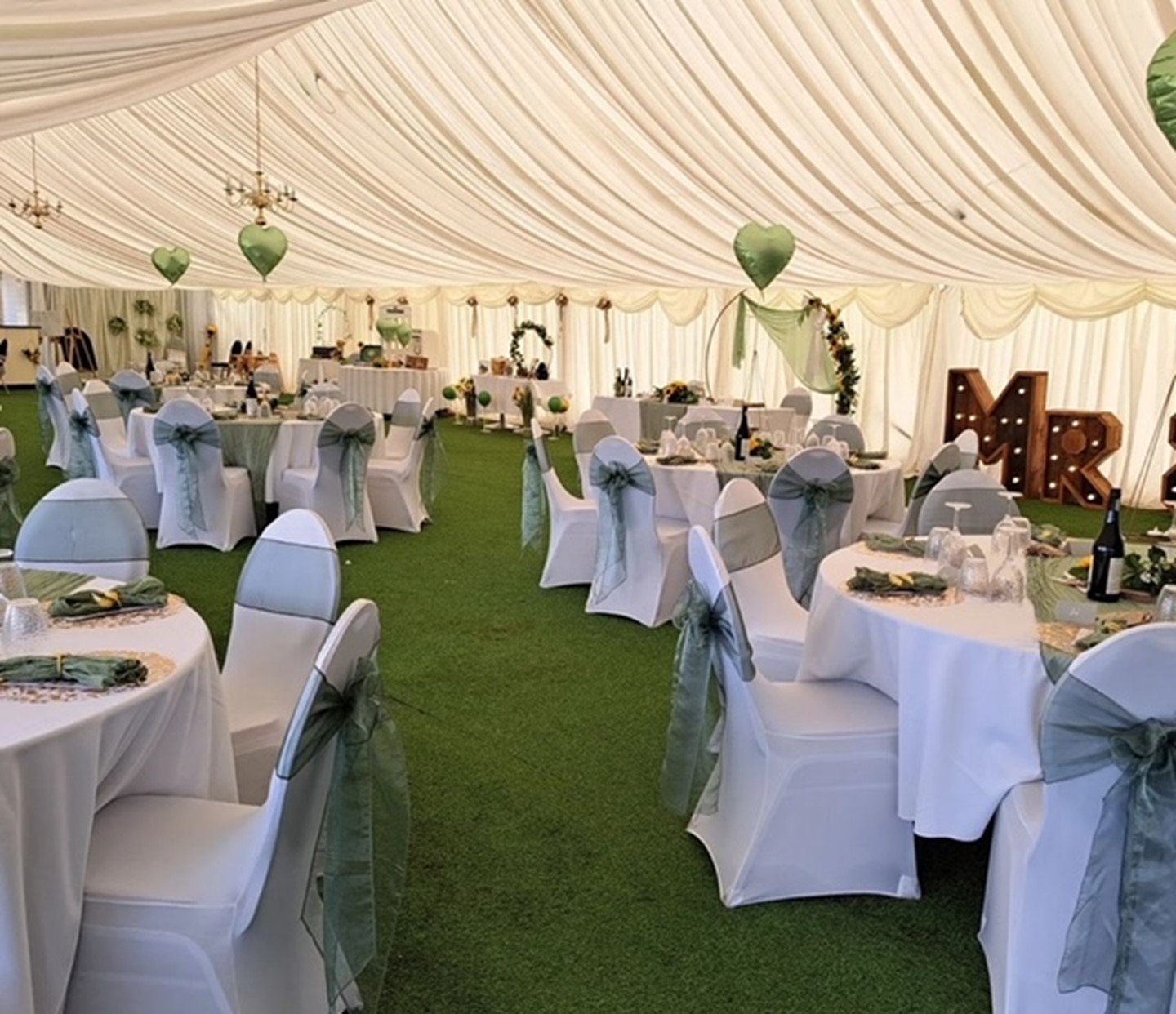 Newclose Cricket Club wedding reception