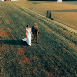 Newclose Cricket Club wedding couple