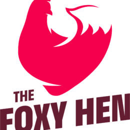 FoxyHen MaroonText 260x260