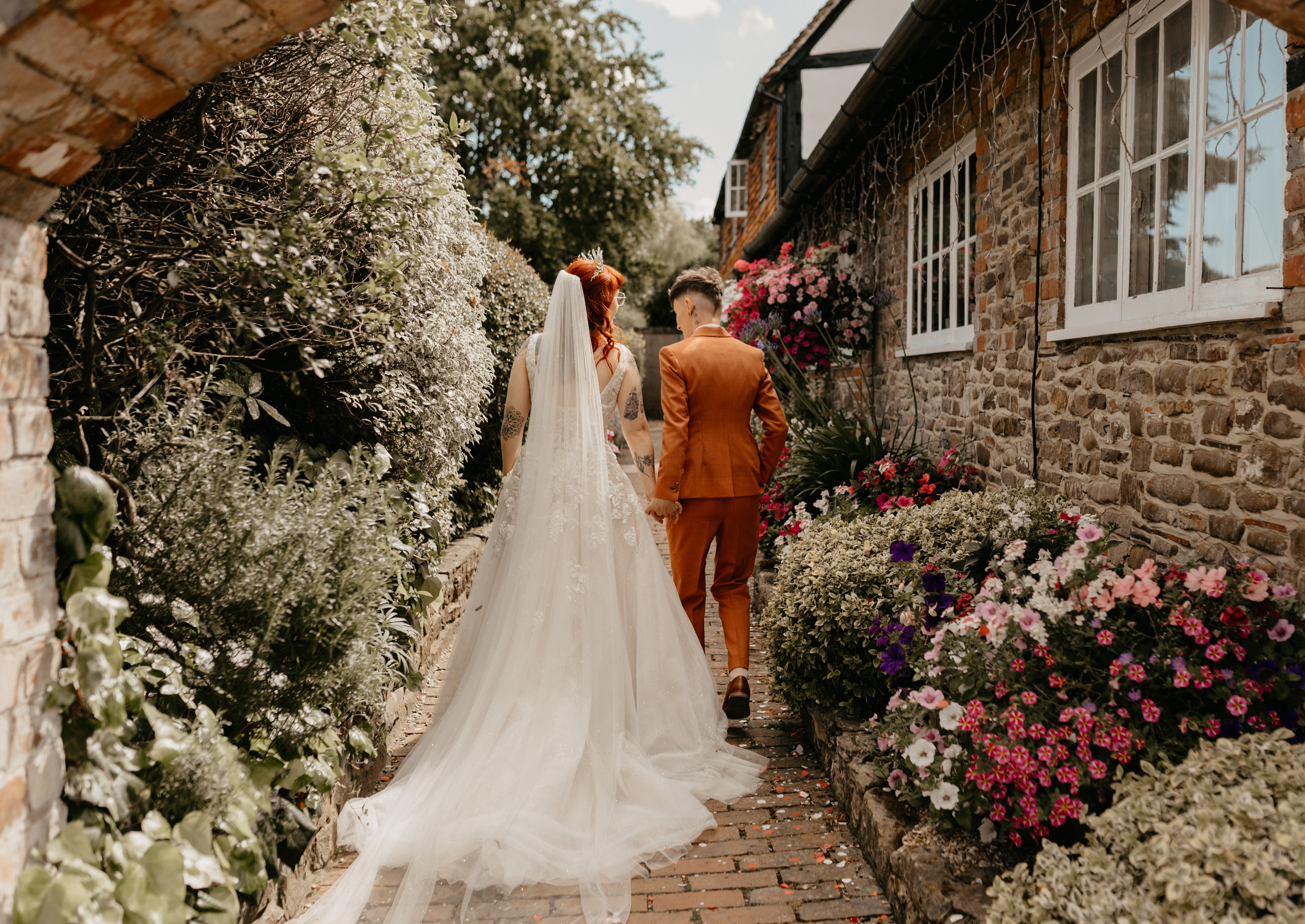 Random Hall Hotel wedding