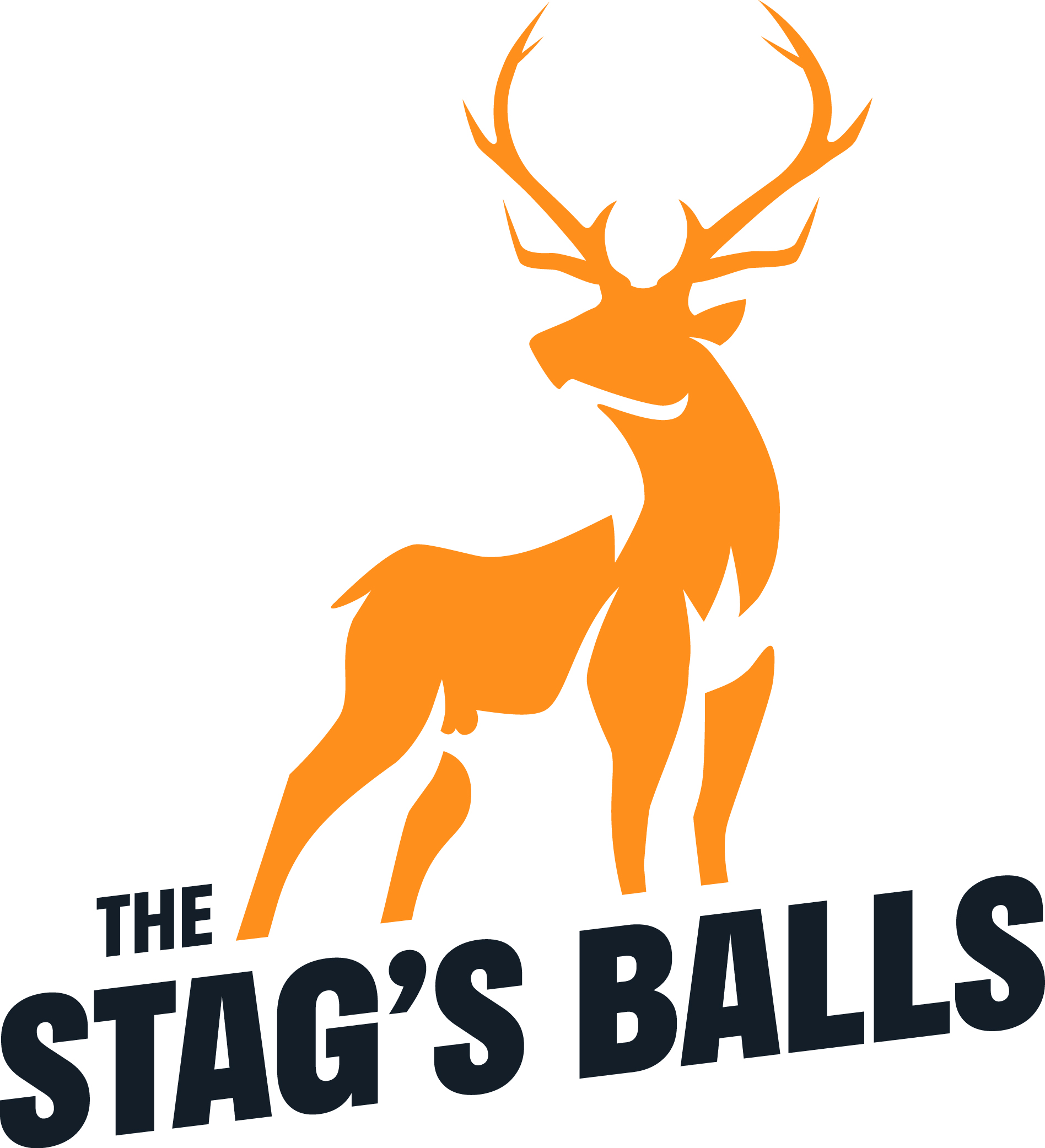 StagsBalls NavyText