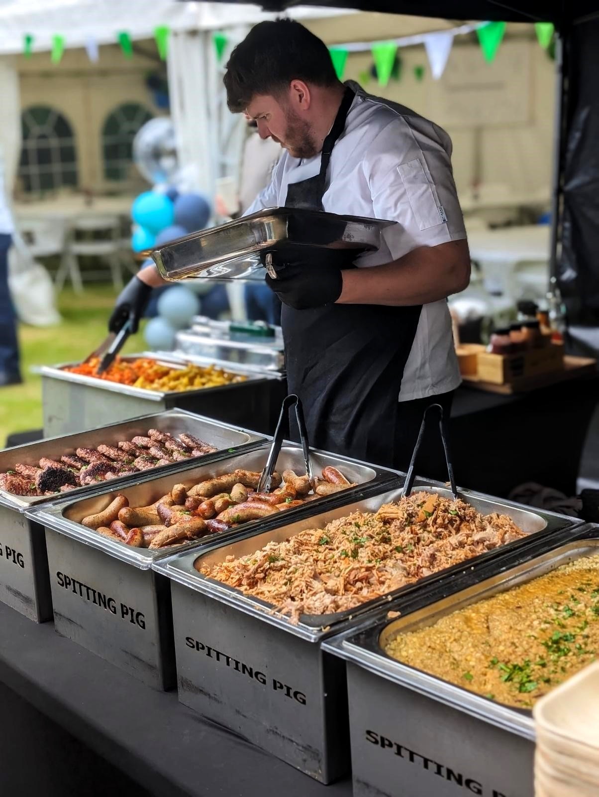 Spitting Pig wedding hogroast