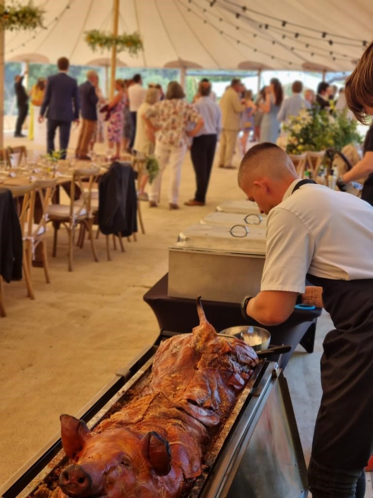 Spitting Pig wedding hogroast catering