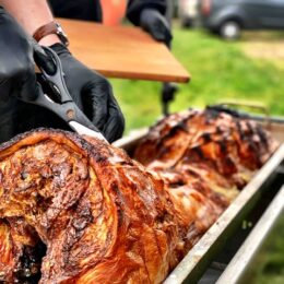 Spitting Pig wedding hogroast Kent