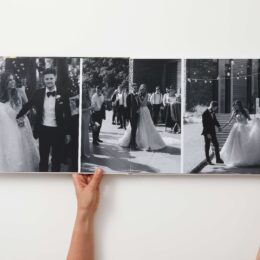 Hand held Large Landscape open BWwedding lowres 1 260x260
