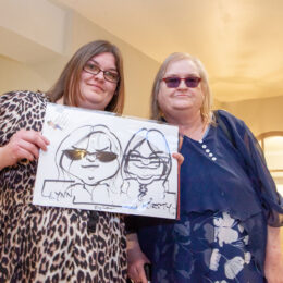 Savage Caricatures wedding Entertainment