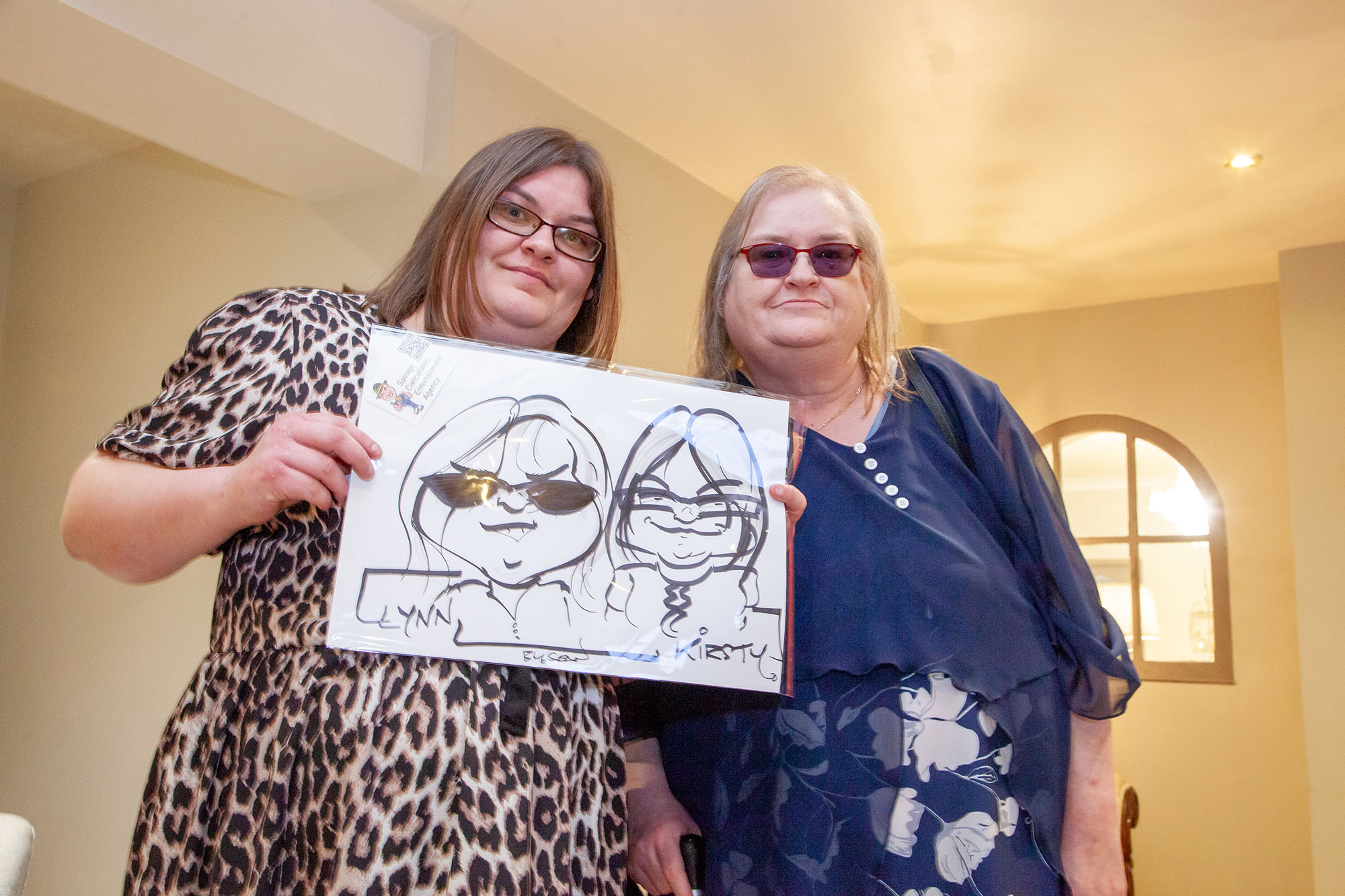Savage Caricatures wedding Entertainment