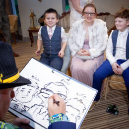 Savage Caricatures wedding Entertainment