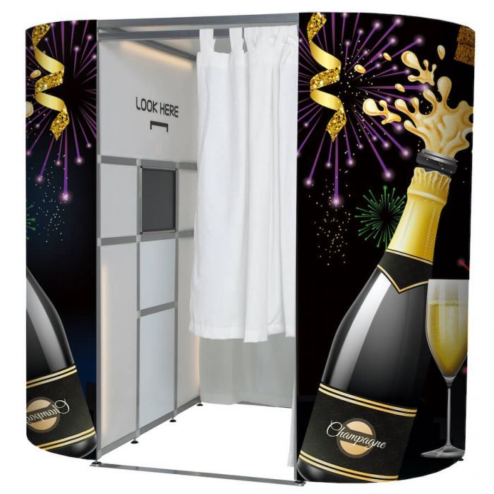 champagne fireworks photo booth skin 1 1