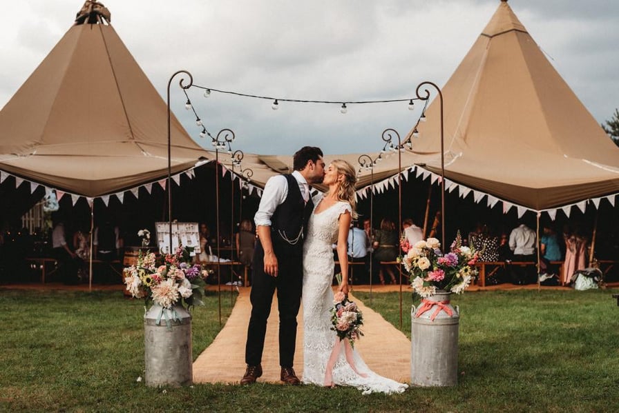 Tipi Hire for Weddings - BAR Events UK