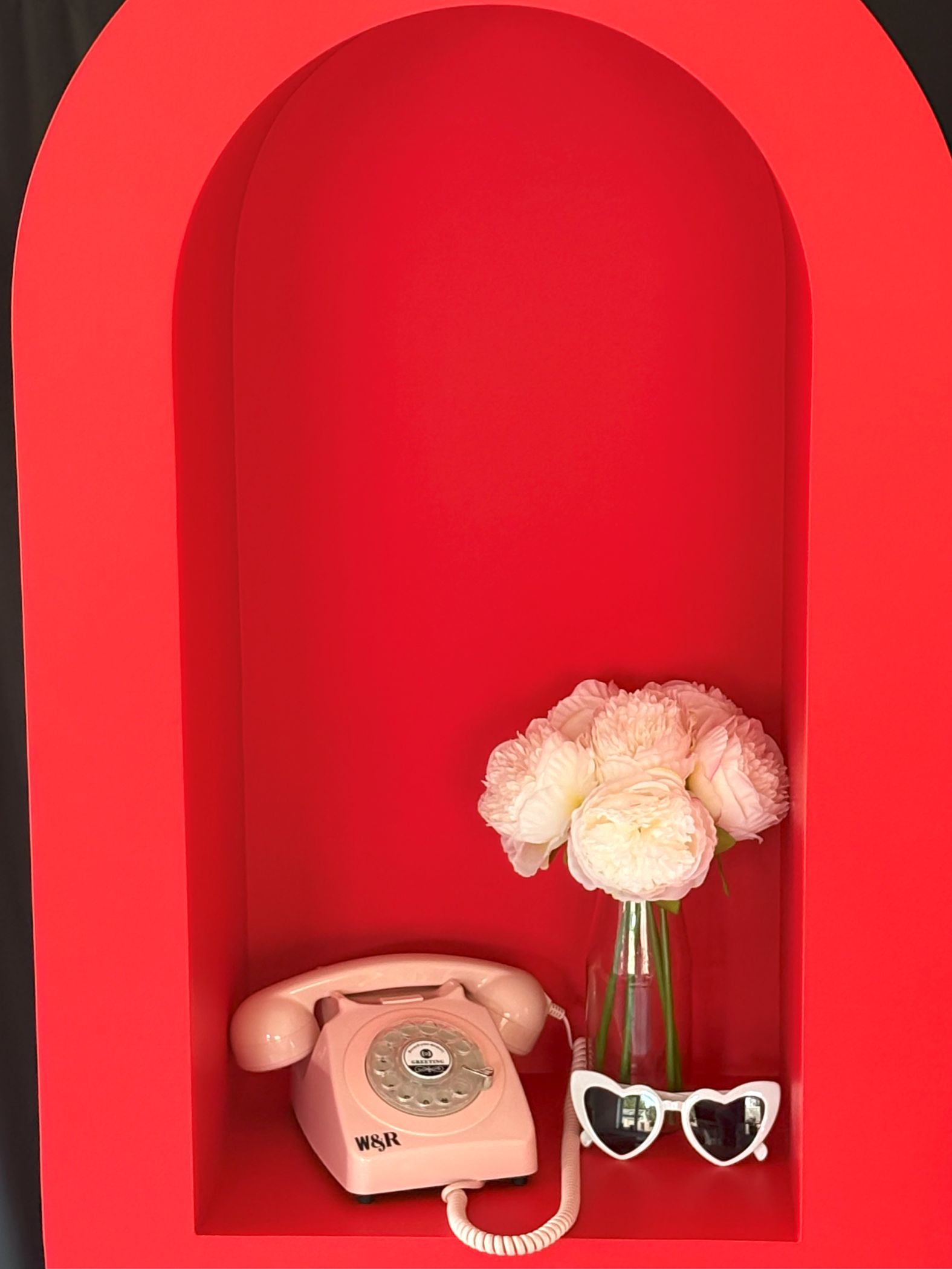 Williams and Rose wedding props